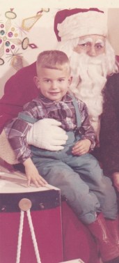 marvin with santa claus