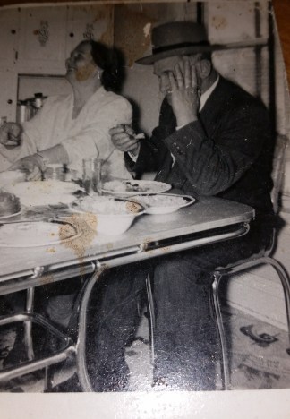 marvin's grandparents at the table